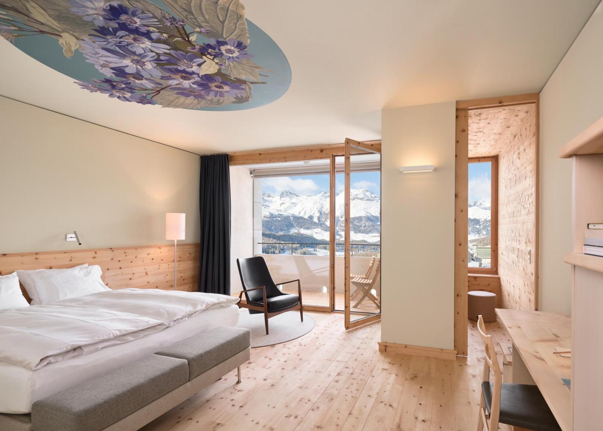 Hotel Maistra 160 Понтрезина Экстерьер фото